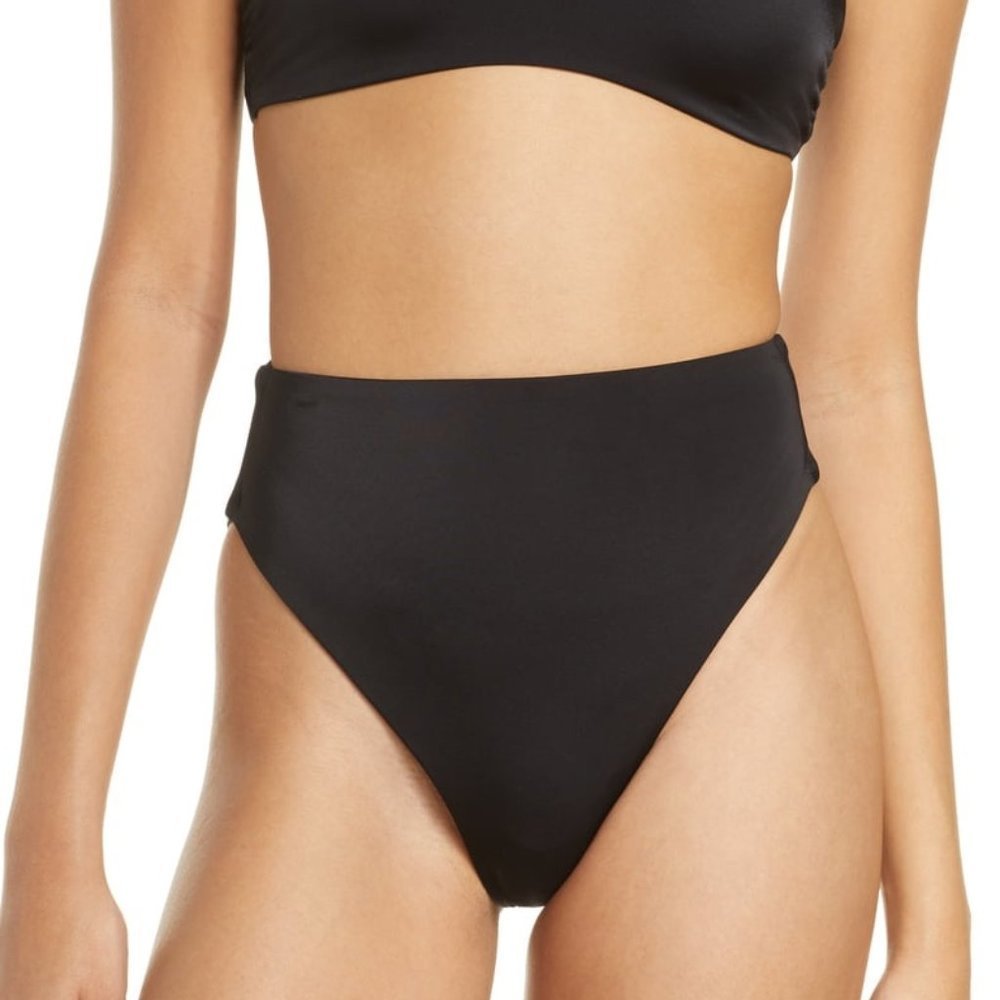 CHELSEA28 Easy Retro High Waist Swim Bottoms